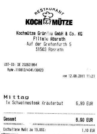 mdmv Hffner Kochmtze Restaurant